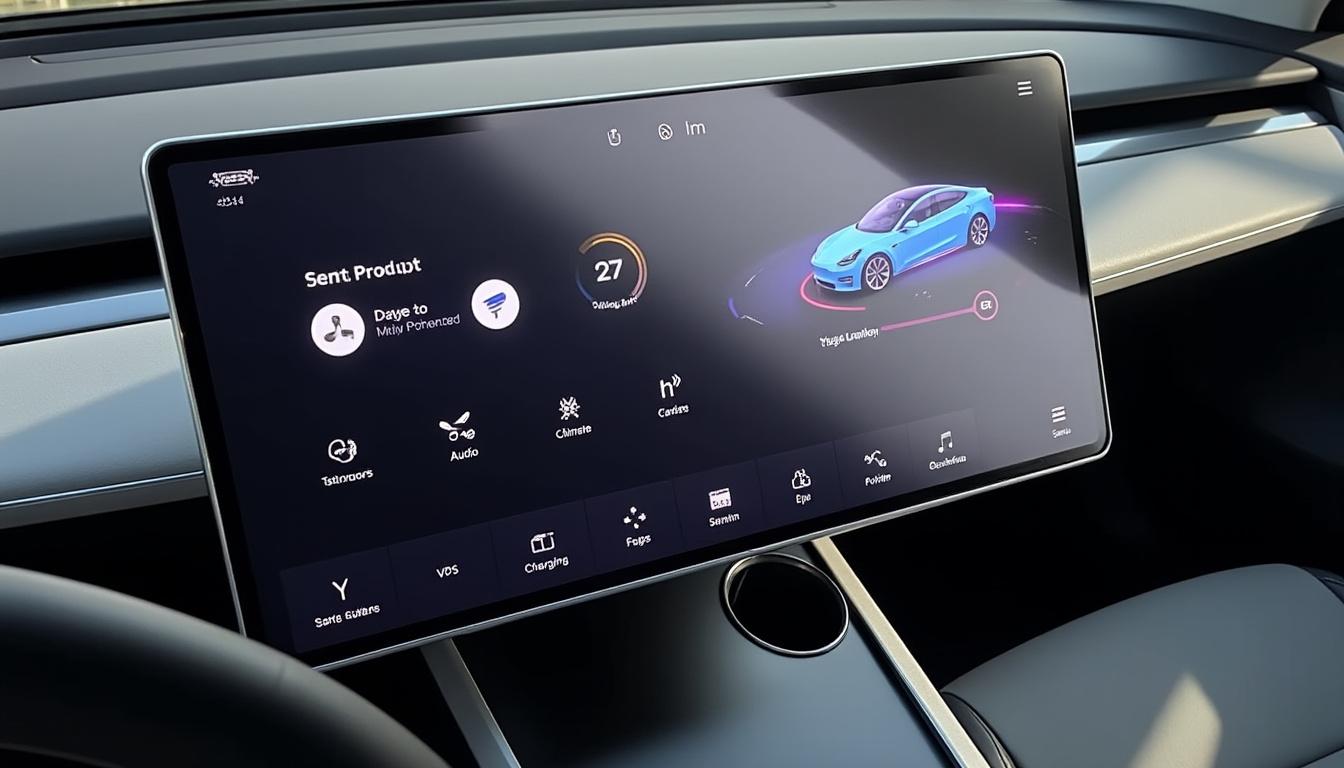 découvrez notre sélection d'accessoires pour tesla model y sur amazon, conçus pour rehausser le style et la fonctionnalité de votre véhicule. transformez votre expérience de conduite avec des produits tendance qui allient esthétique et performance.