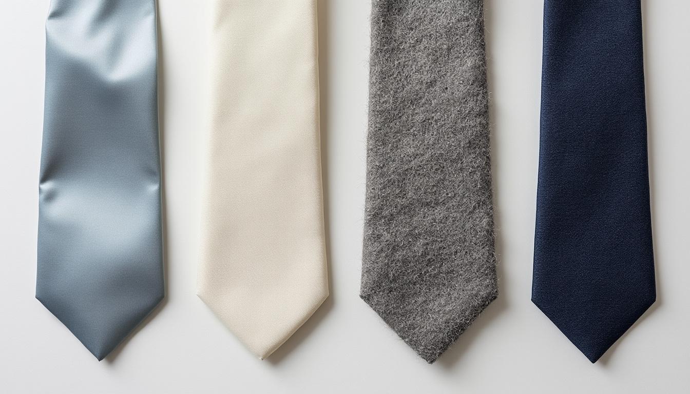explorez l'élégance des cravates homme unicolores avec notre guide sur les différentes textures. découvrez comment choisir la cravate parfaite pour un look minimaliste sophistiqué, adaptée à toutes les occasions.